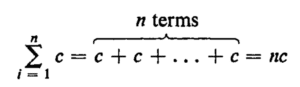 properties of summation notation