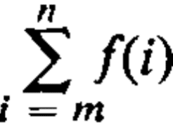 sigma notation